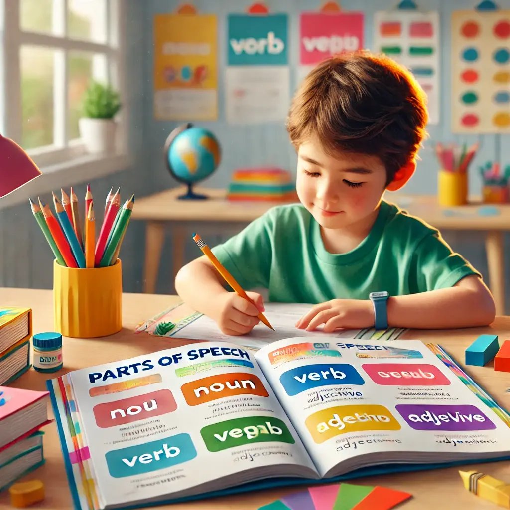 how to teach parts of speech