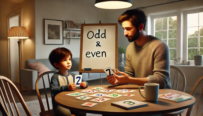 how to teach odd and even numbers