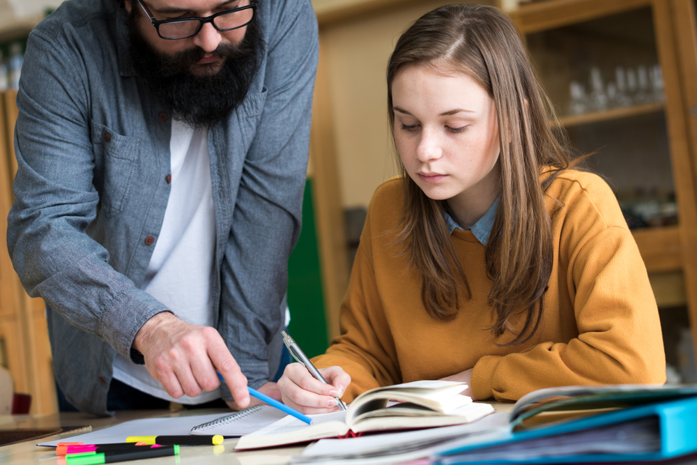 high school reading tutor